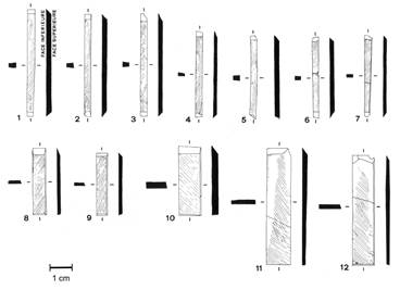 Fig. 5: The bone styli from Tell ed-Dēr.